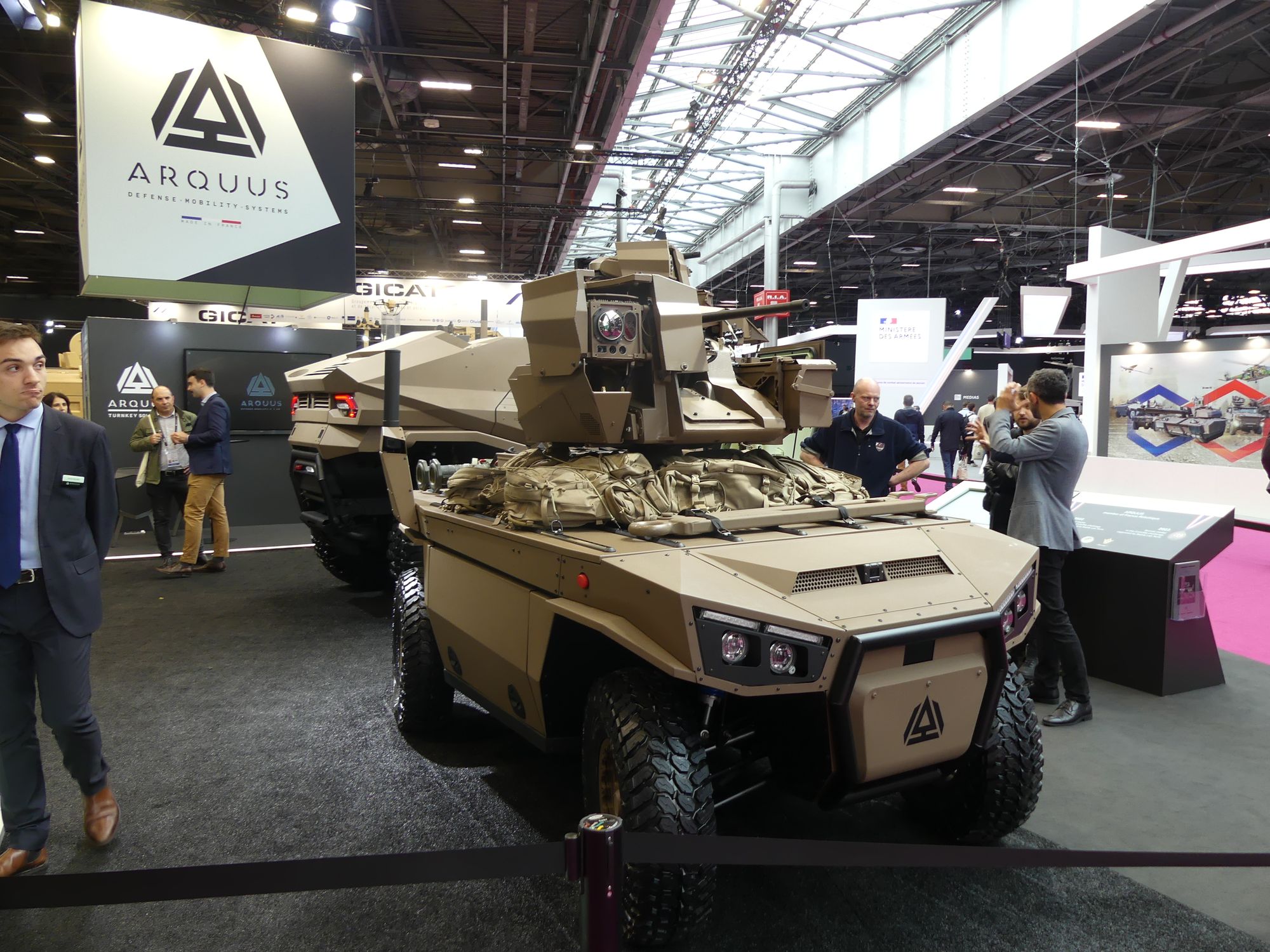 Terre Arquus Drailer Eurosatory 2024 Maquetland Le Monde De La 